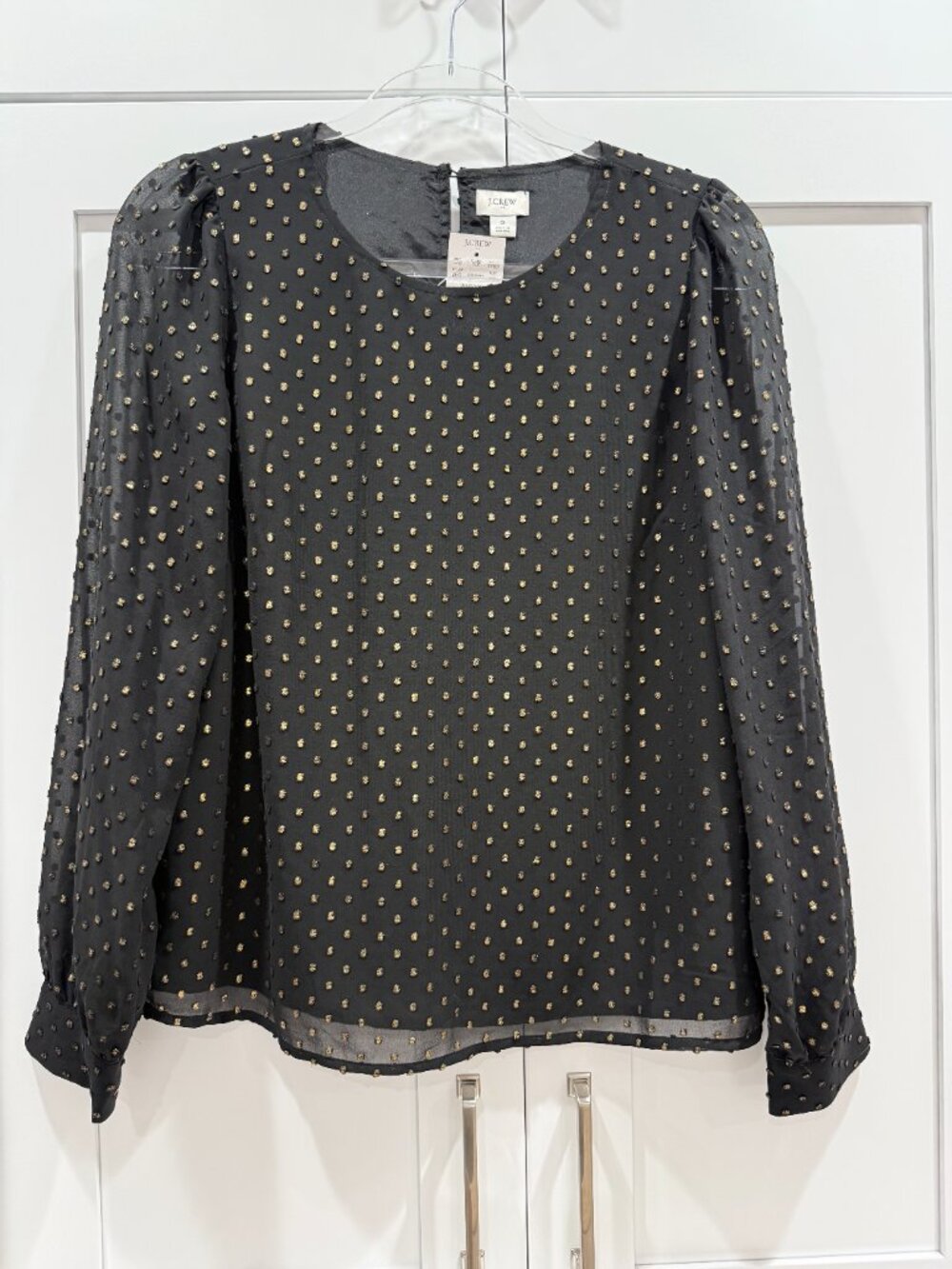 J.Crew Factory Black Top - NWT